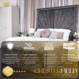 Windermere Sunshine 18'' Sides Opulent Bed - Radiant Luxury in Ultimate Luxury Pro Series