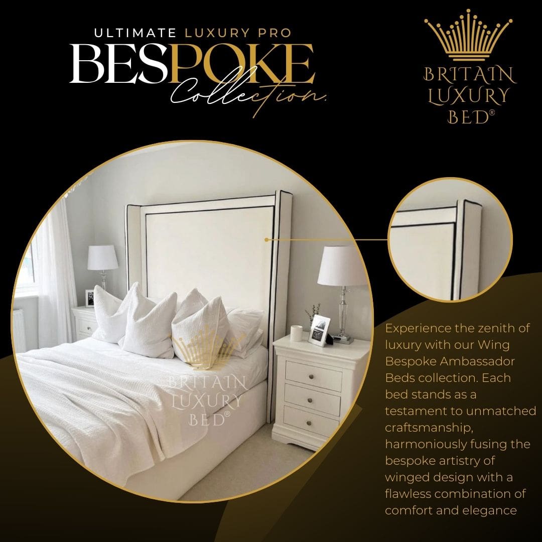 70'' Bespoke Isabella Winged Beauty - Timeless Elegance in the Ultimate Luxury Pro Series