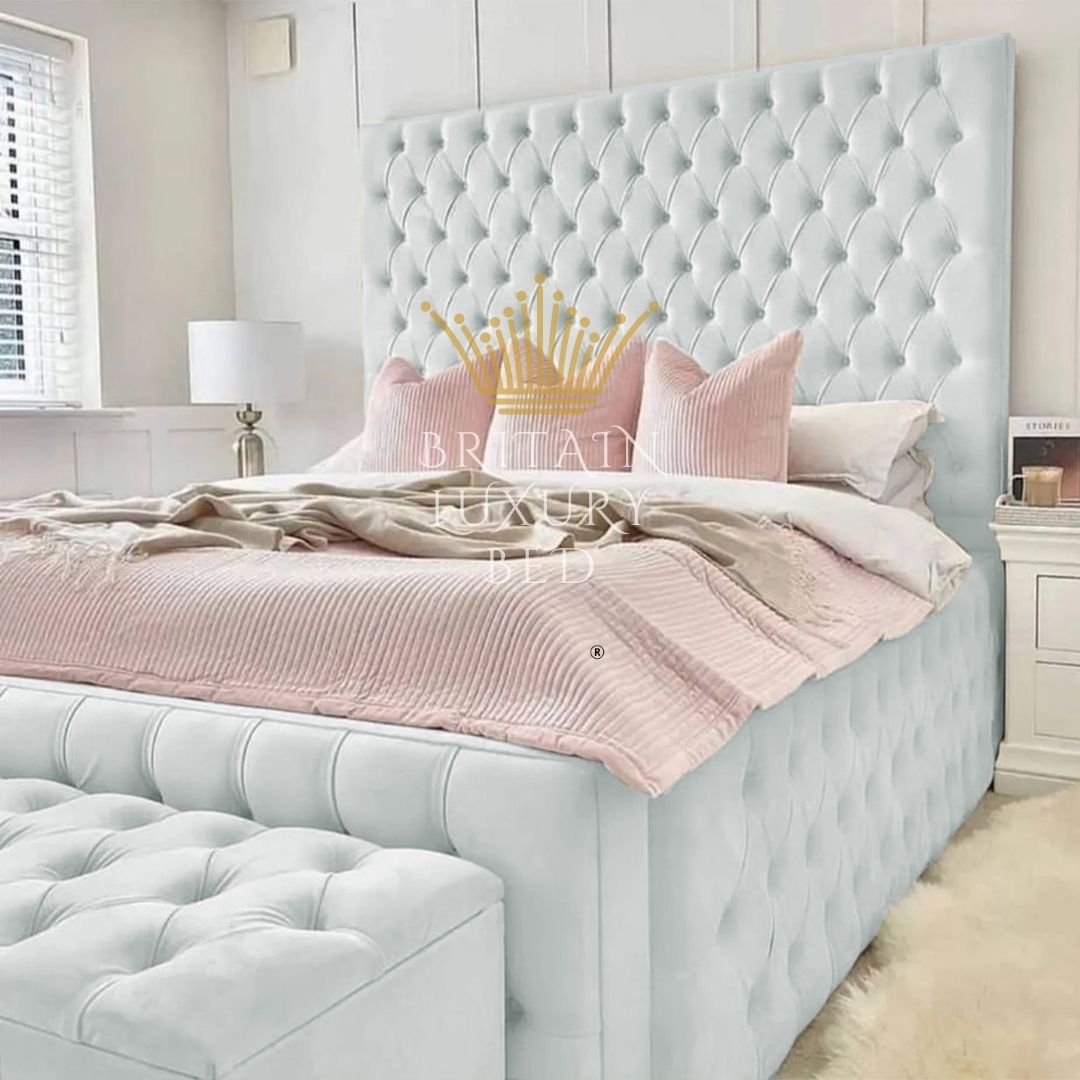 Windermere Corsa Bed - 18'' Sides of Opulent Elegance in the Ultimate Luxury Pro Series