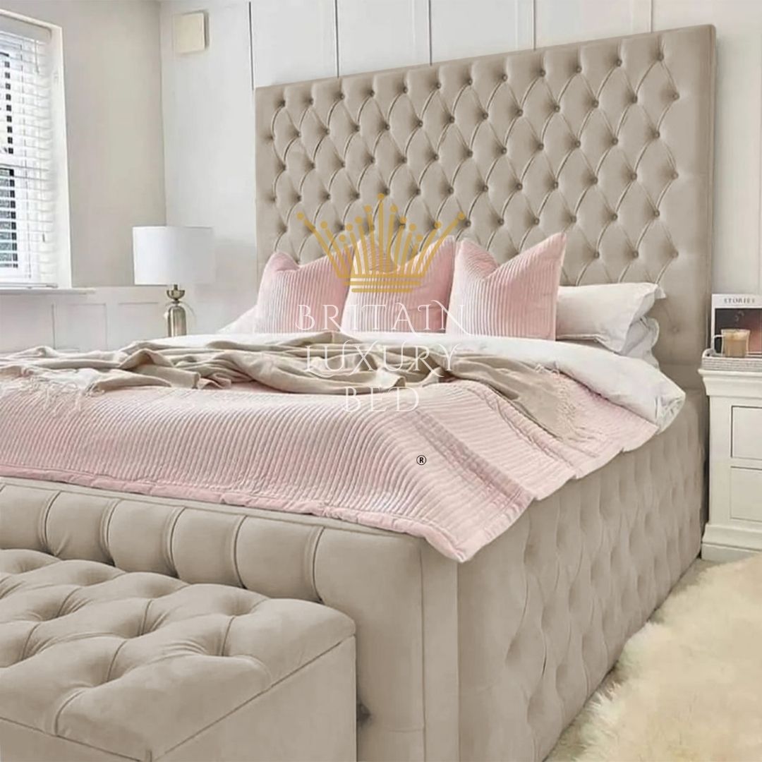 Windermere Corsa Bed - 18'' Sides of Opulent Elegance in the Ultimate Luxury Pro Series