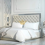 Mirror Bed - Regal Mansion Mirror Bed - Reflecting Opulence in the Ultimate Luxury Pro Series