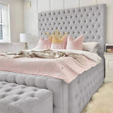 Windermere Corsa Bed - 18'' Sides of Opulent Elegance in the Ultimate Luxury Pro Series