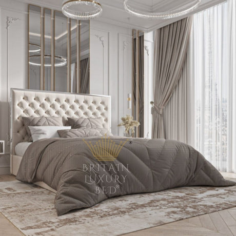 Mirror Bed - Opulent Hush Bed - Reflecting Opulence in the Ultimate Luxury Pro Series