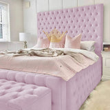 Windermere Corsa Bed - 18'' Sides of Opulent Elegance in the Ultimate Luxury Pro Series