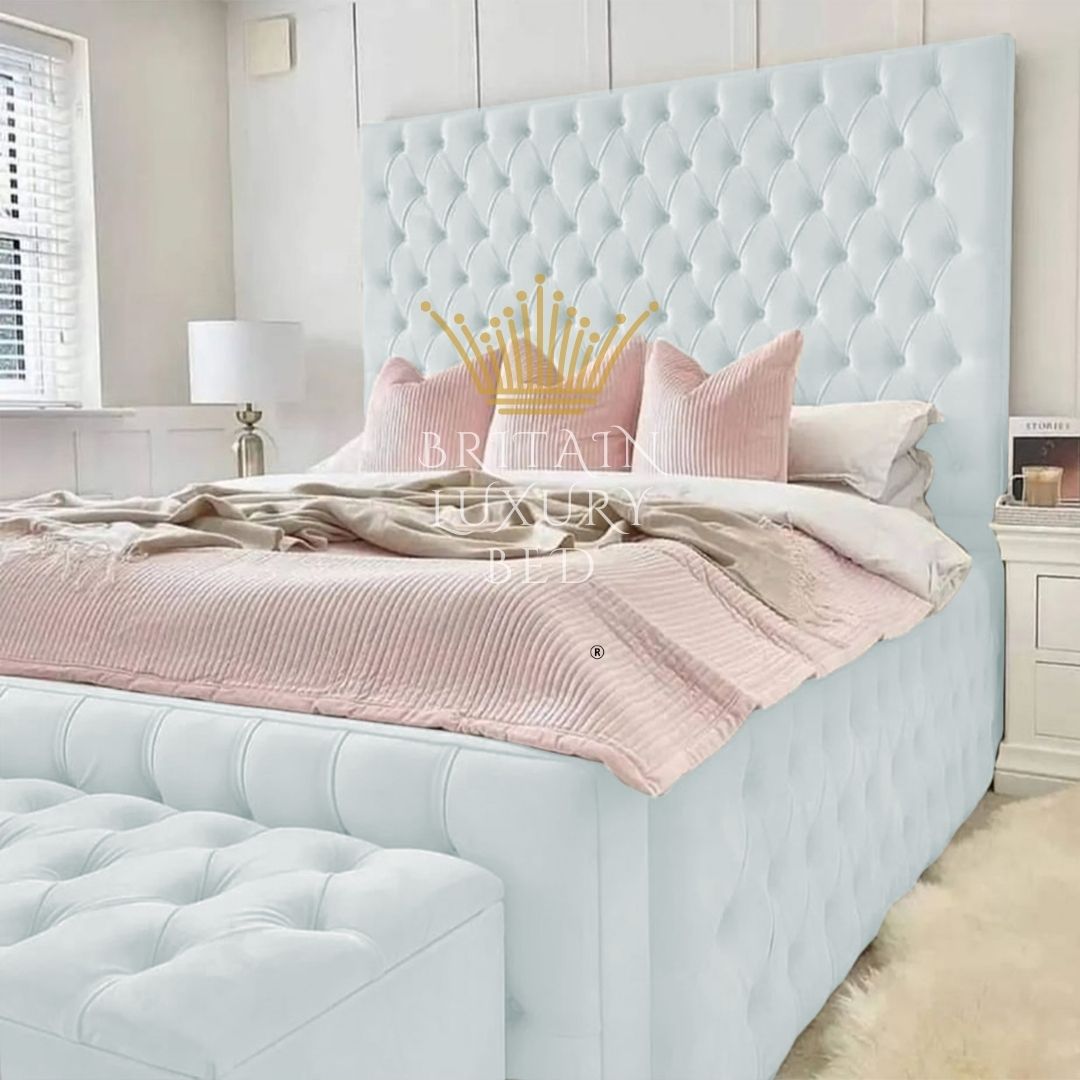 Windermere Corsa Bed - 18'' Sides of Opulent Elegance in the Ultimate Luxury Pro Series