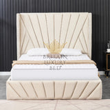 Indiana 60'' Tall Headboard Upholstered Bed/storage option