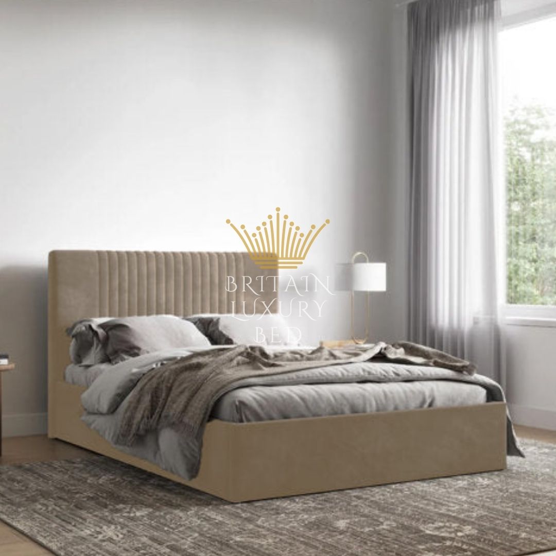 Malmo Storage Upholstered Bed Frame/| Double | Single | KingSize | Super King Size| Queen Bed