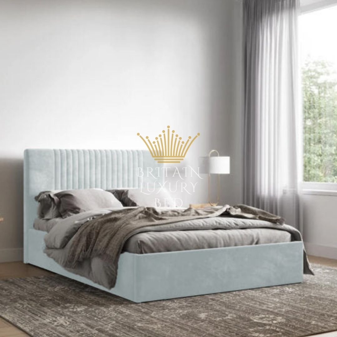 Malmo Storage Upholstered Bed Frame/| Double | Single | KingSize | Super King Size| Queen Bed