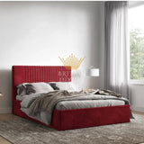 Malmo Storage Upholstered Bed Frame/| Double | Single | KingSize | Super King Size| Queen Bed