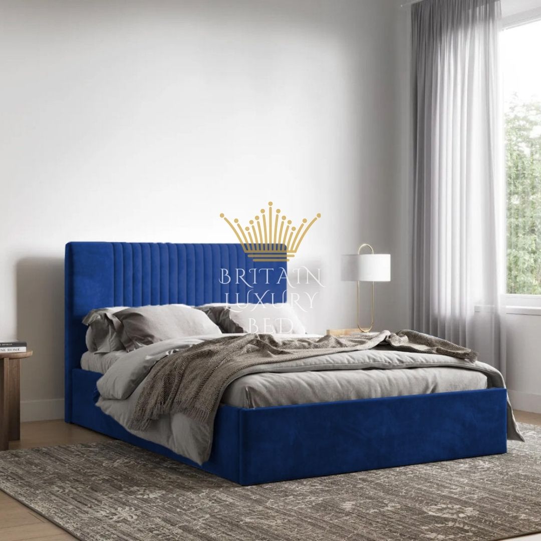 Malmo Storage Upholstered Bed Frame/| Double | Single | KingSize | Super King Size| Queen Bed