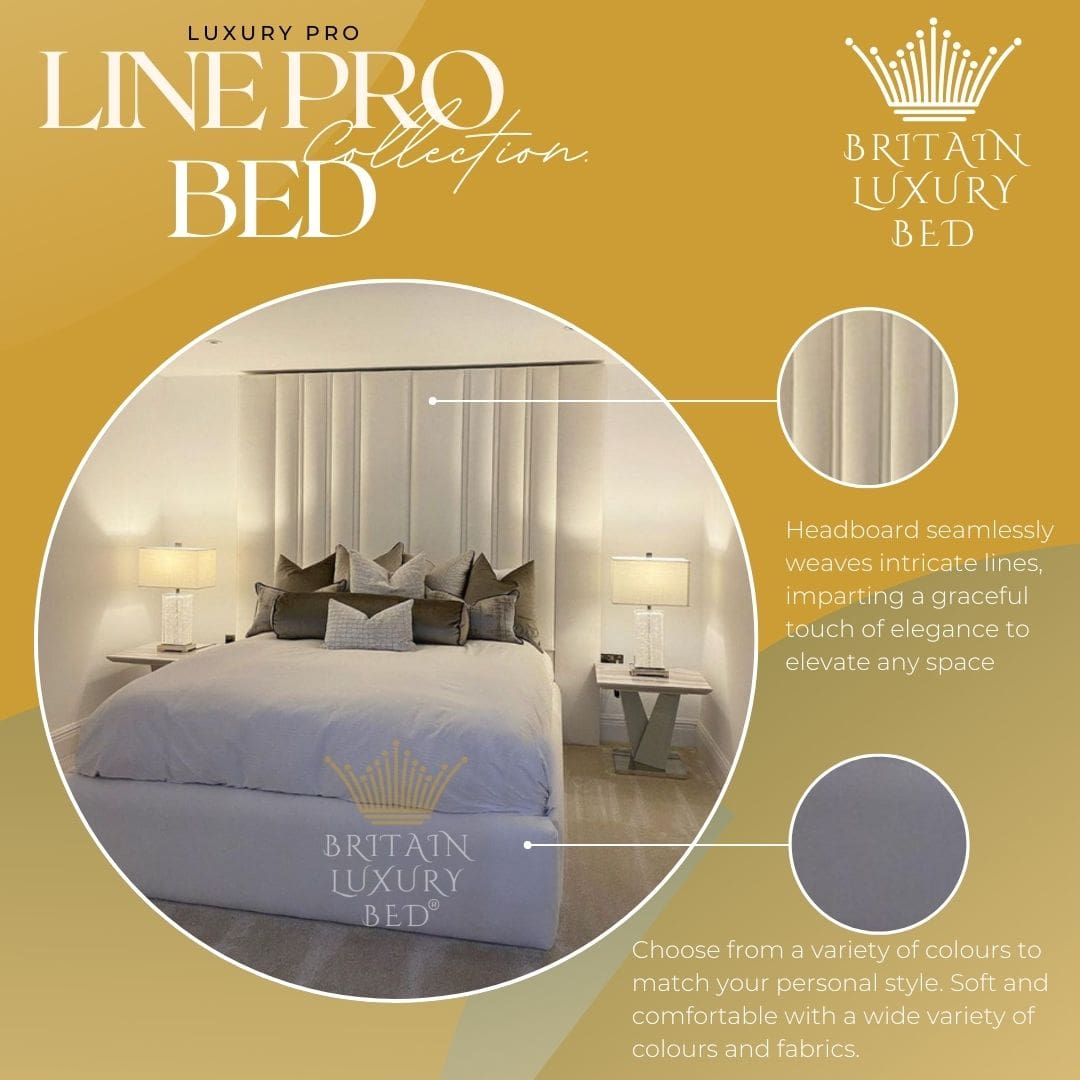 Line 70'' High Serenity Platform Bed - Effortless Opulence in the Ultimate Luxury Pro Series