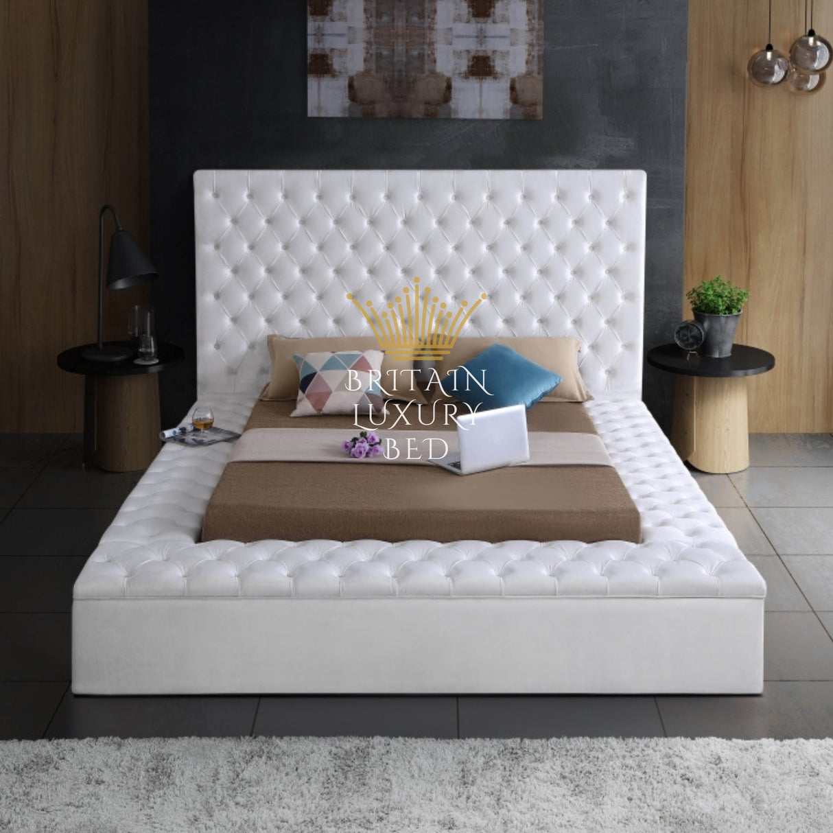 Opaline Platform Bed