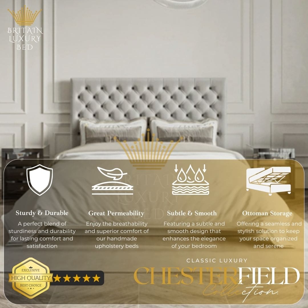 Britain Ambassador Embodied Luxury Bed - Timeless Elegance - Ultimate Luxury Pro Series