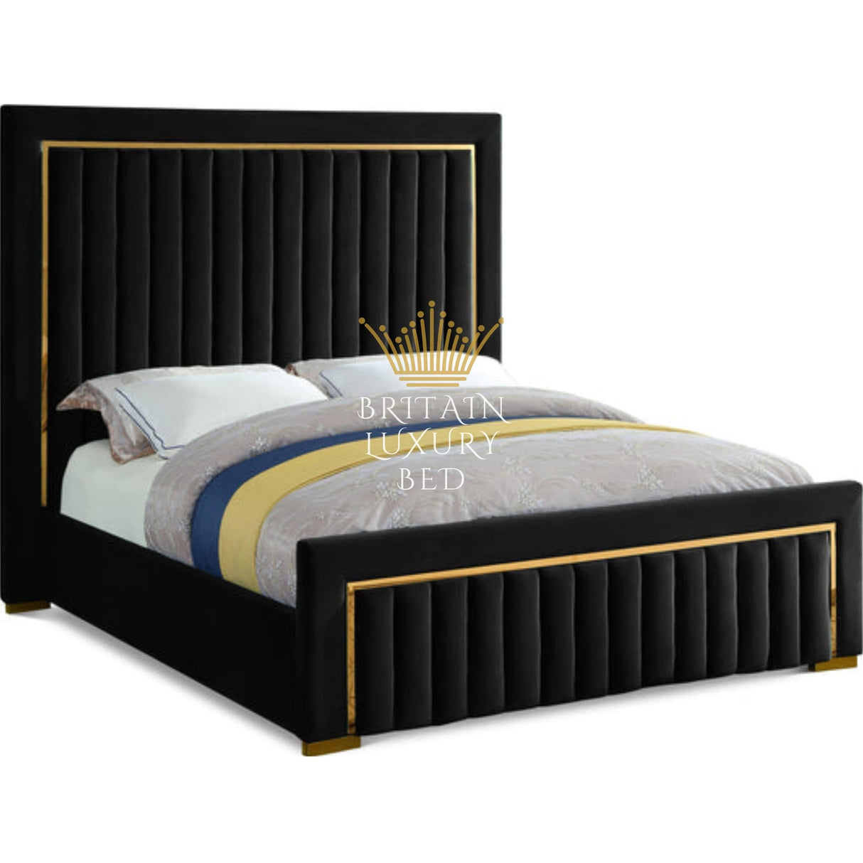 Trurest Gold Strip Bed