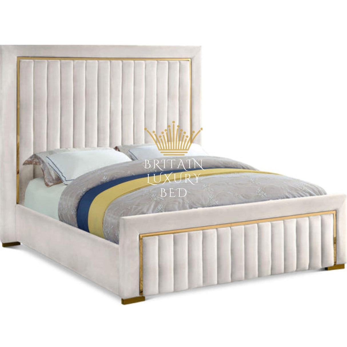 Trurest Gold Strip Bed