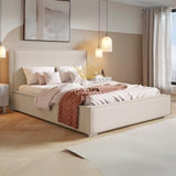 Zeniva Platform Plain Bed