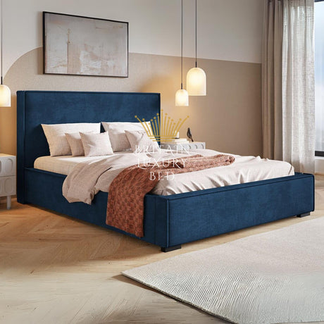 Zeniva Platform Plain Bed