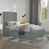 Ramona 50'' Upholstered Ottoman Storage Bed