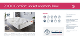 2000 Comfort Pocket Memory Dual Britainsleep